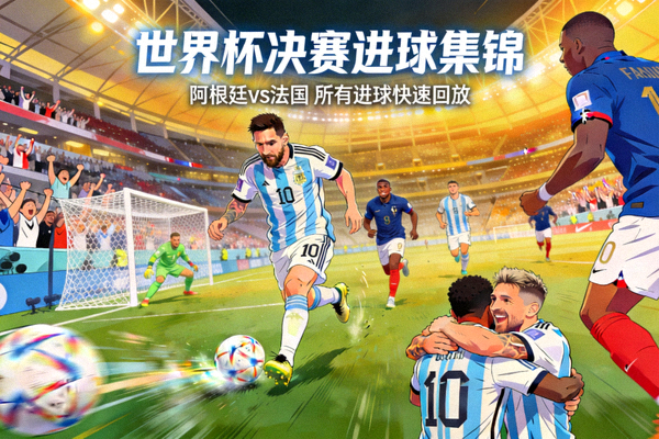 世界杯决赛进球集锦 - 阿根廷与法国决赛中所有进球的快速回放