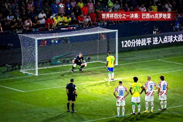 世界杯四分之一决赛全场录像回放 - 巴西与克罗地亚点球大战的紧张时刻