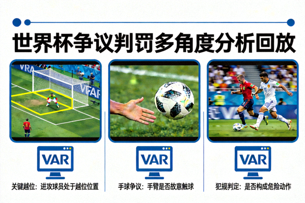世界杯争议判罚多角度分析回放 - 关键越位、手球、犯规的VAR镜头